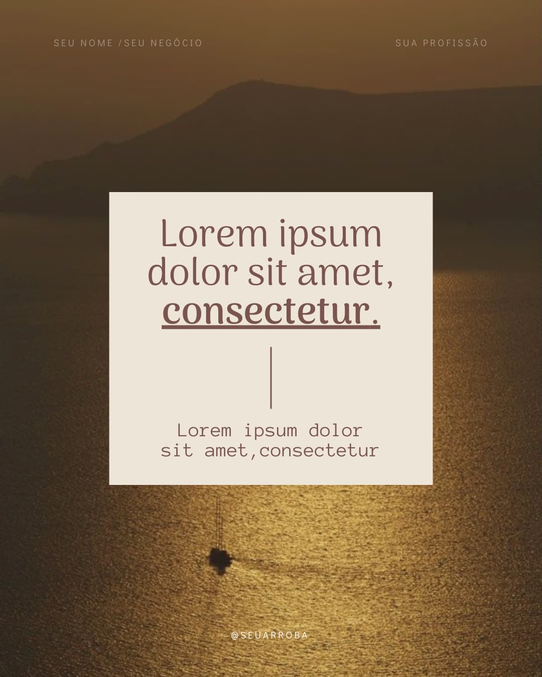 0106H - Modelo de Post para Nutrição