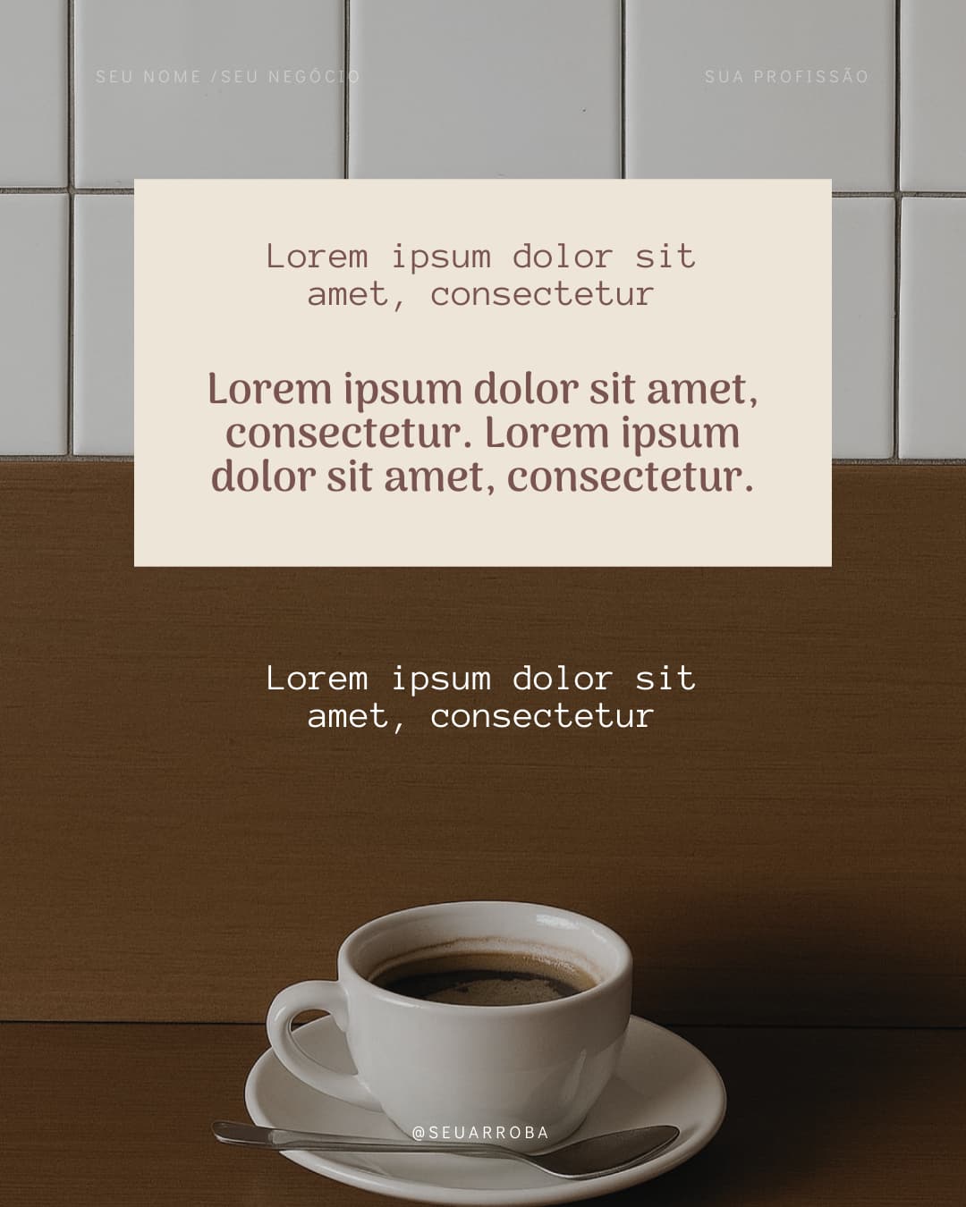 0091H - Modelo de Post para Social Media