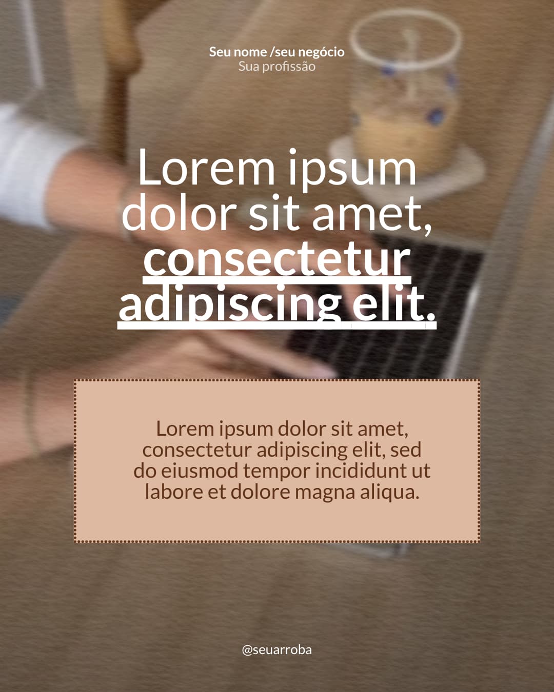 0291H - Modelo de Post para Nutrição