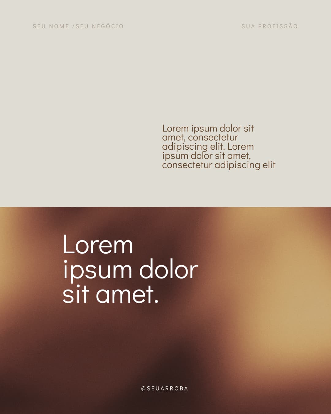 0054H - Modelo de Post para Nutrição