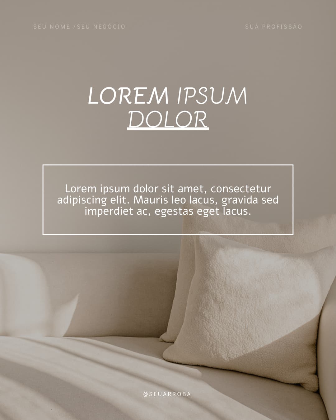 0135H - Modelo de Post para Social Media