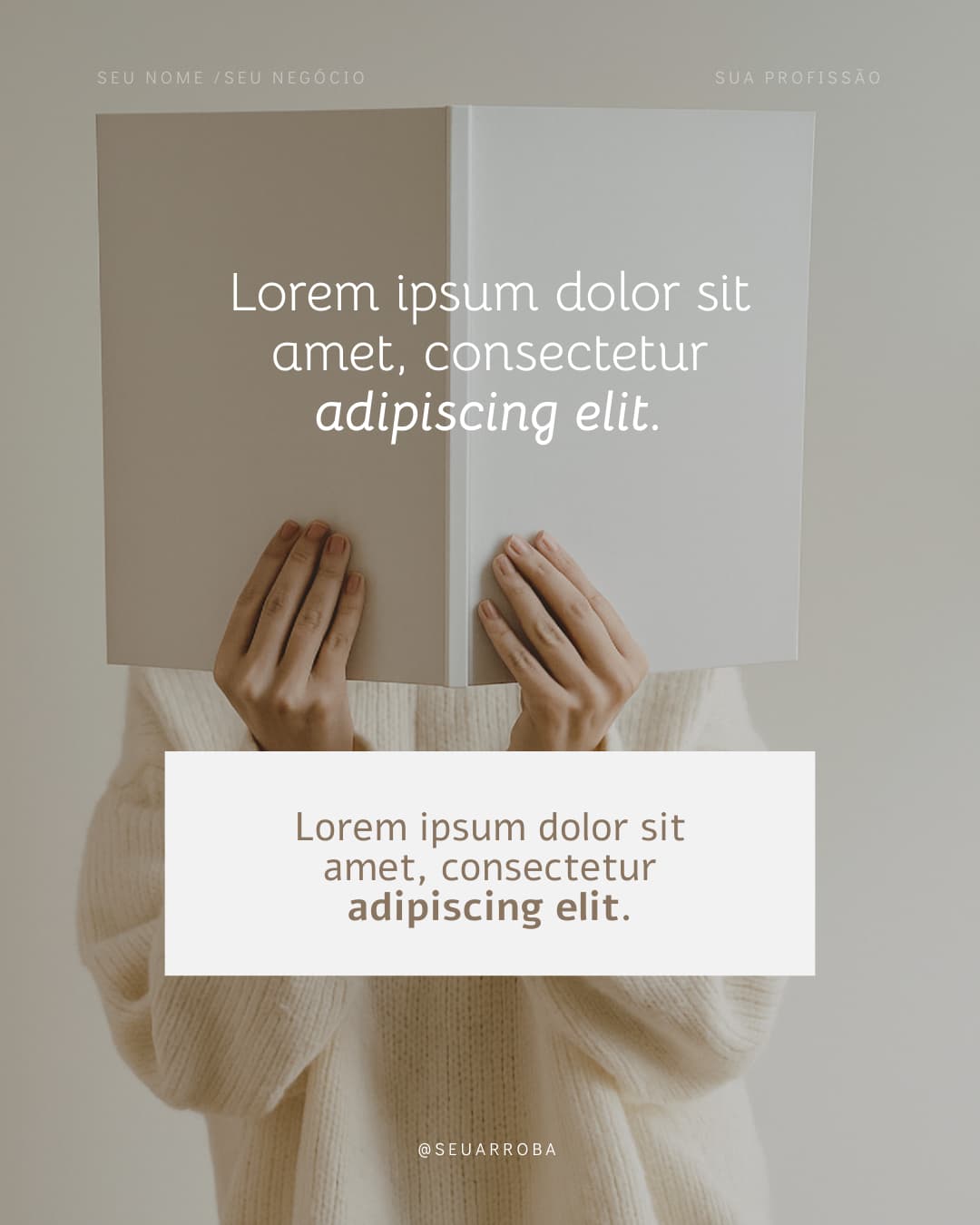 0138H - Modelo de Post para Social Media