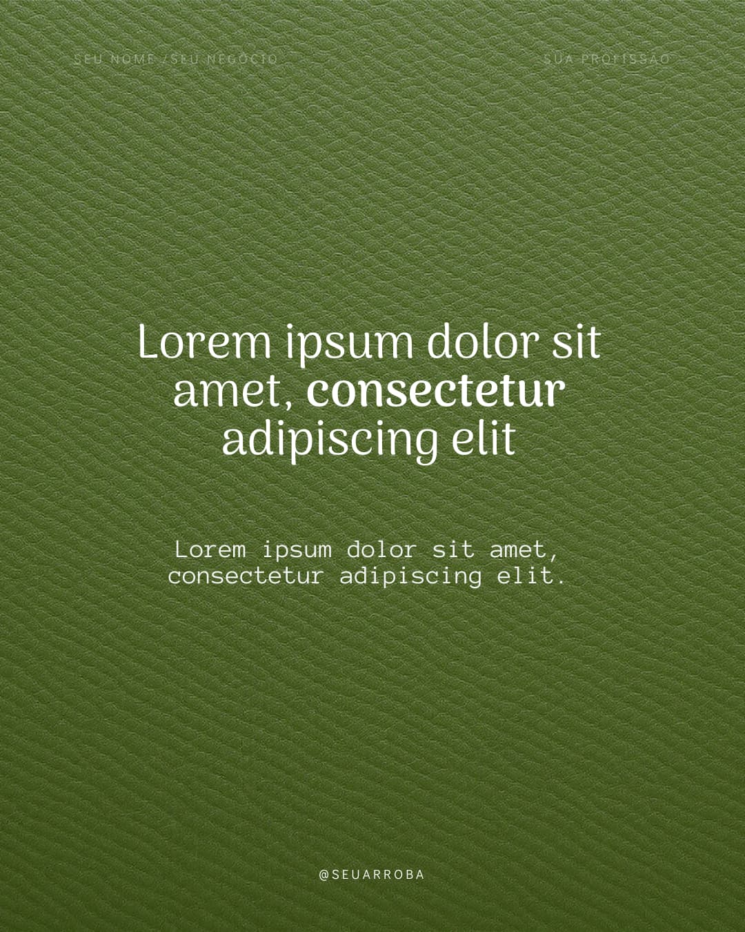 0079H - Modelo de Post para Social Media